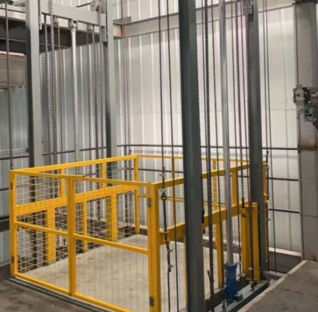 甘肃导轨式升降机一般加工周期